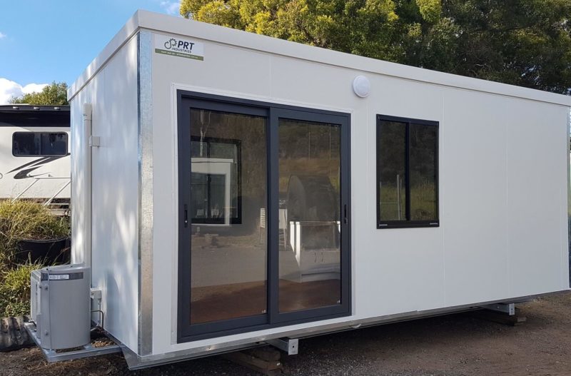 outside portable building office