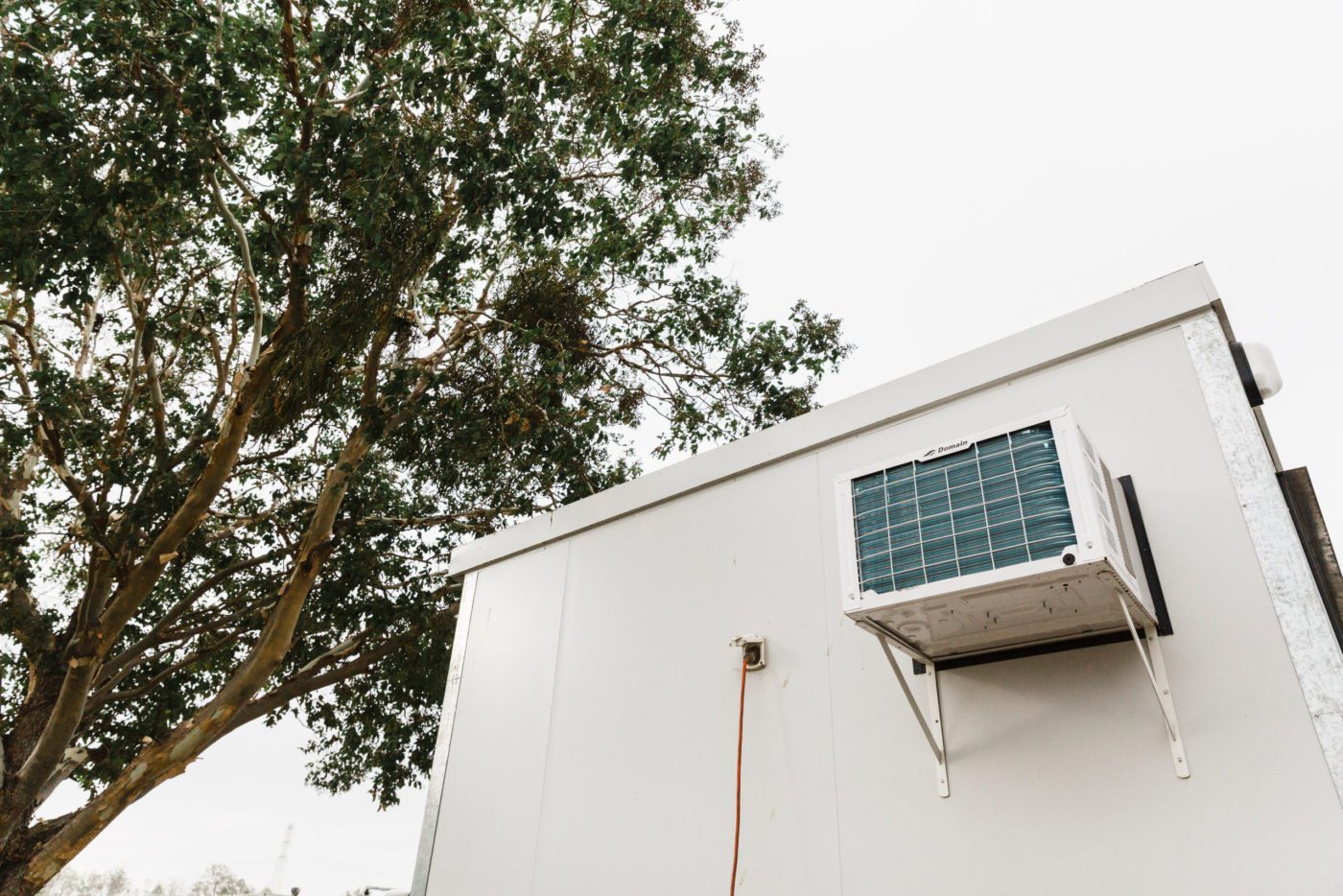 aircon on PRT Industries Portable Site Office