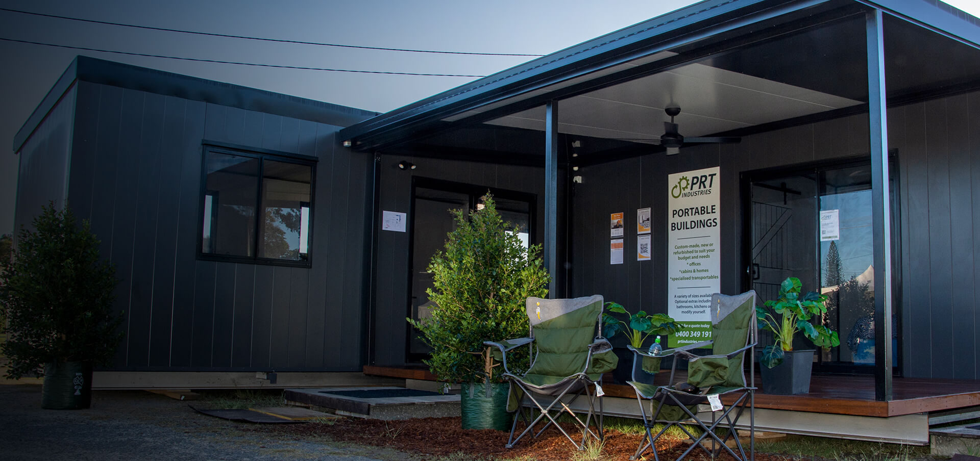 portable office tiny home